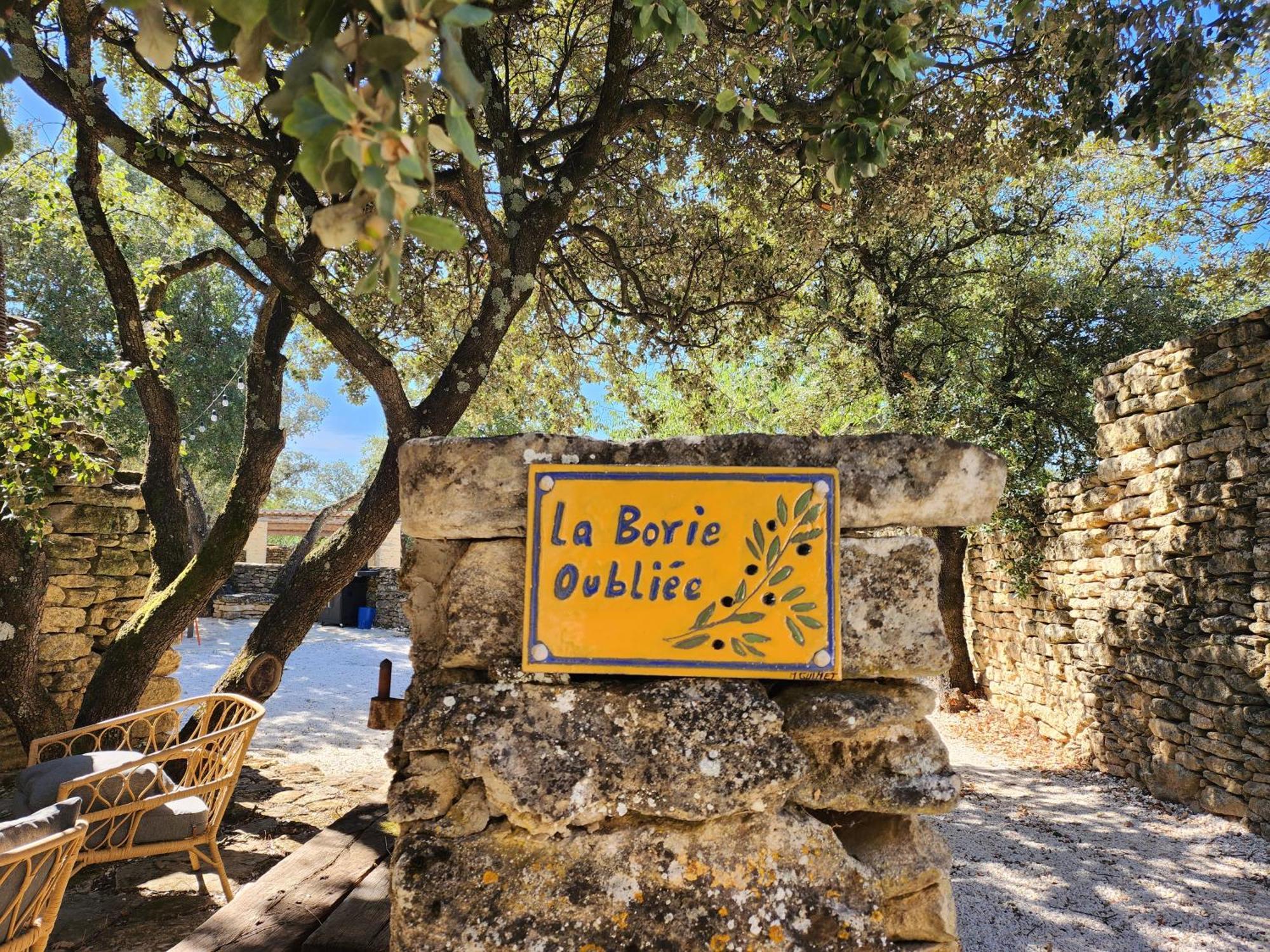 Willa La Borie Oubliee Gordes Zewnętrze zdjęcie